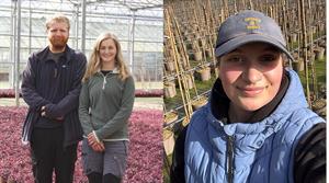 Emmeline Yourston, Sam Evans and Nicole Harding